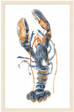 Watercolor Lobster I - Framed Art