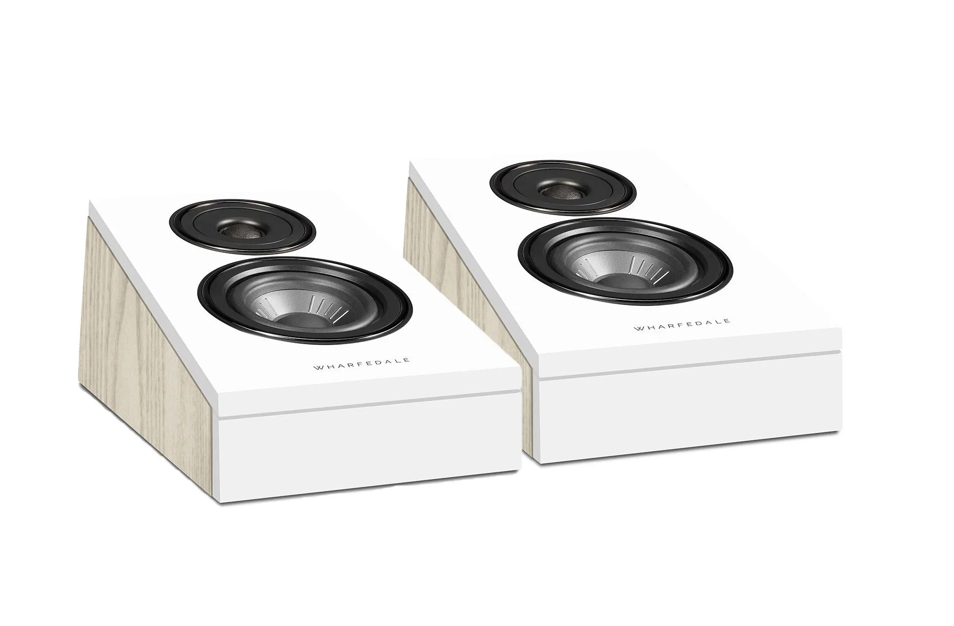 Wharfedale Diamond 12.3D Atmos Speakers Pair Light Oak