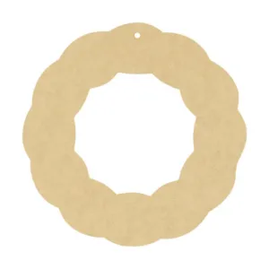Wooden Christmas Wreath Pack of 20