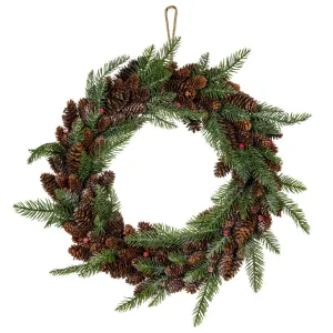 Wreath - Pinecone and Fir