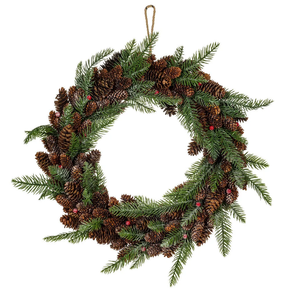 Wreath - Pinecone and Fir