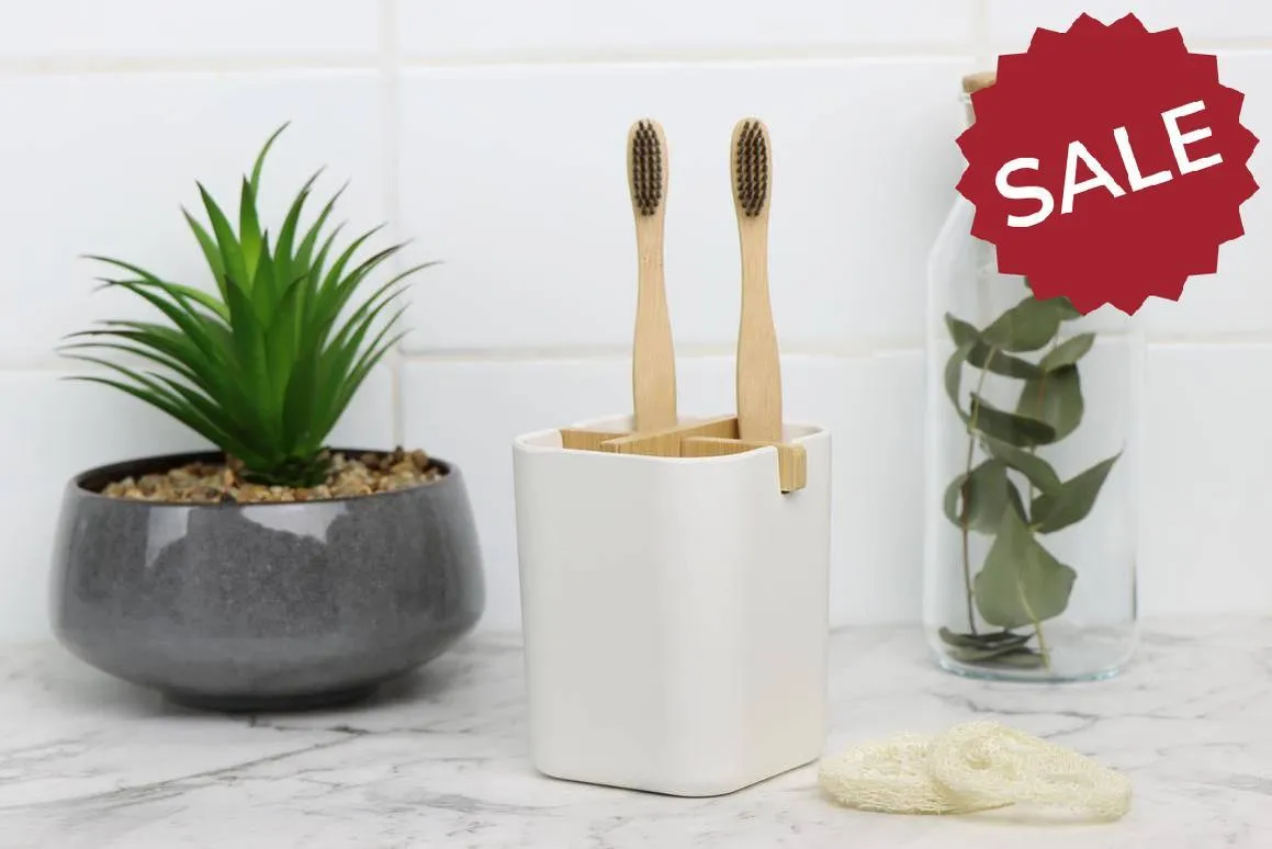 Wreen | Little Panda - Bamboo Kitchen/Toothbrush Holder