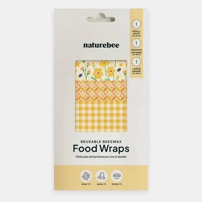 Yellow Beeswax Wrap Set